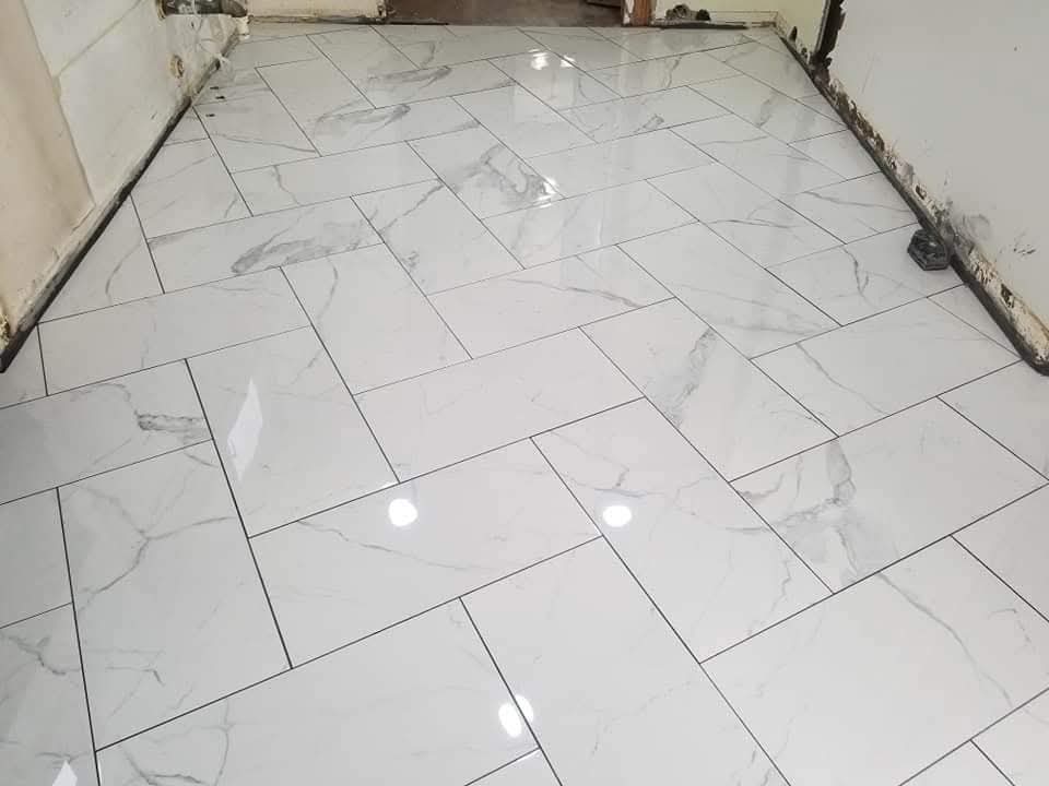 Marble-Look Flooring