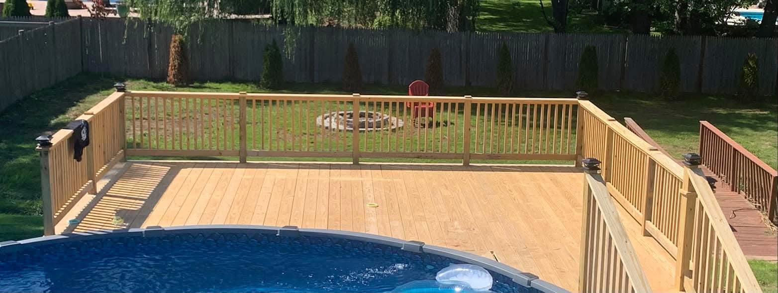 Pool Deck Construction